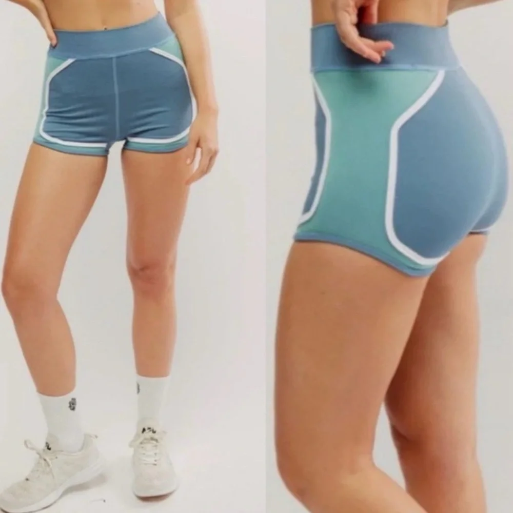 Free People Movement *It Takes Two Run Shorts* NEW WITH TAGS~ Casual, Athletic - Picture 9 of 11